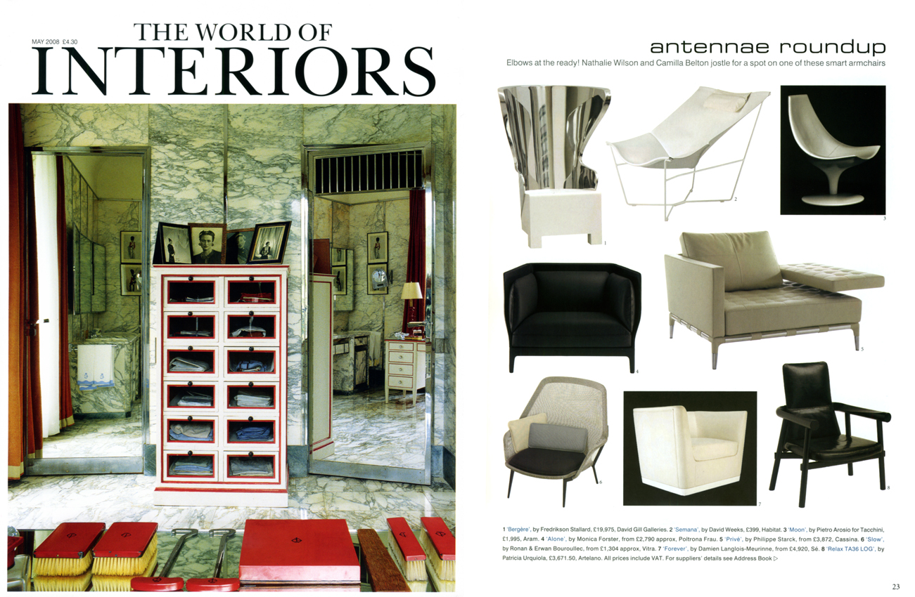 THE WORLD OF INTERIORS