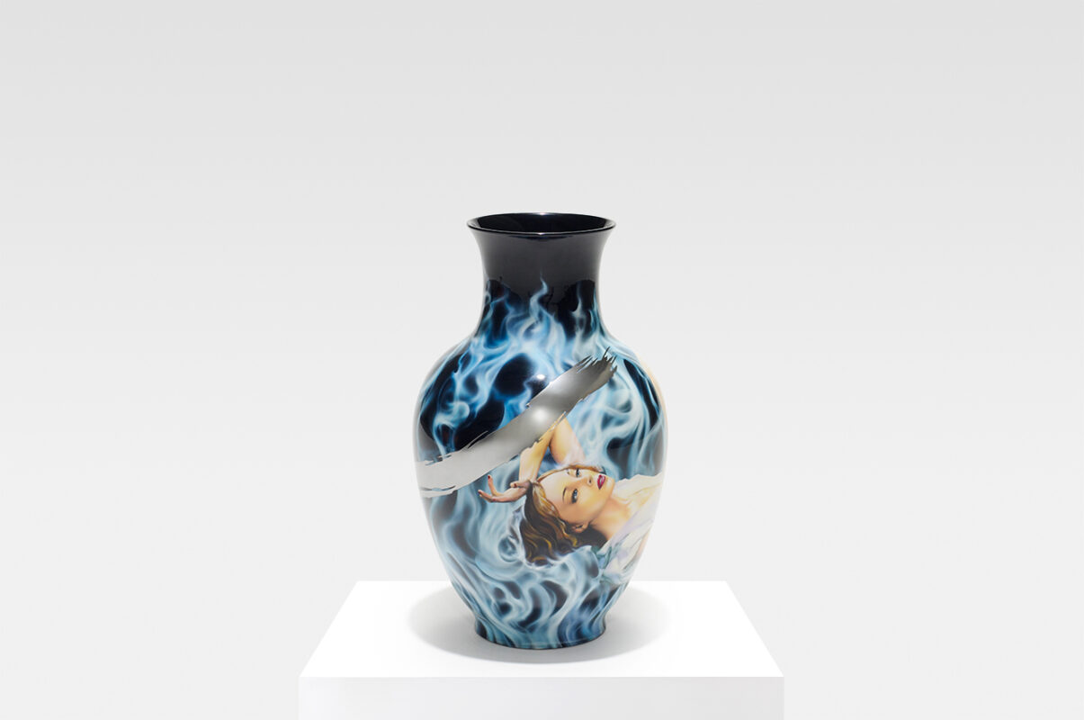 Gasoline Vase Silver Spirit 1