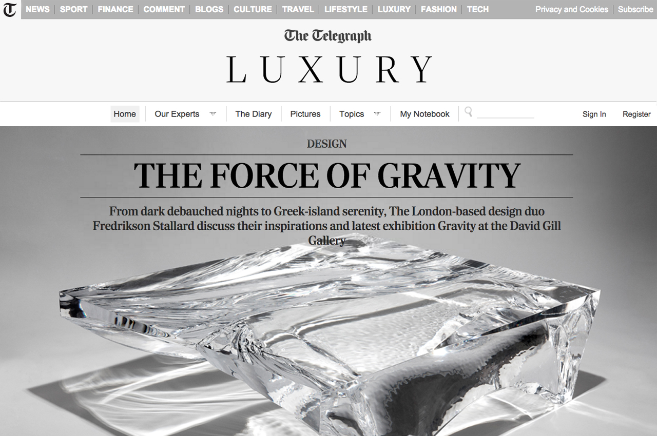 THE TELEGRAPH : LUXURY